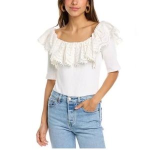 Sea New York Naomie T-shirt Bodysuit Blouse Medium New without Tags